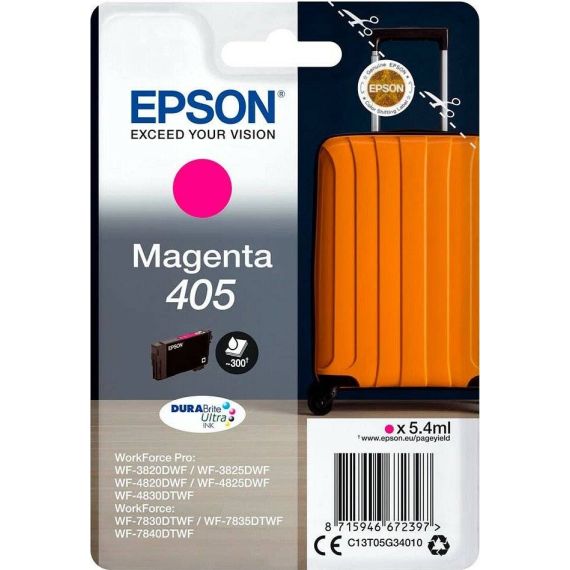 Epson 405 5.4 ml magenta original ink cartridge C13T05G34010