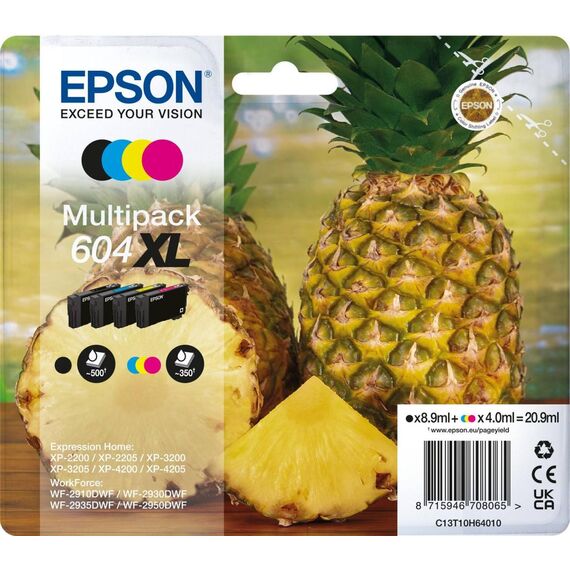 Epson 604XL Multipack 4pack XL C13T10H64010