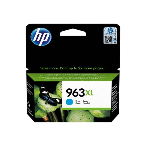 HP 963XL 22.77 ml High Yield cyan original ink 3JA27AEBGX