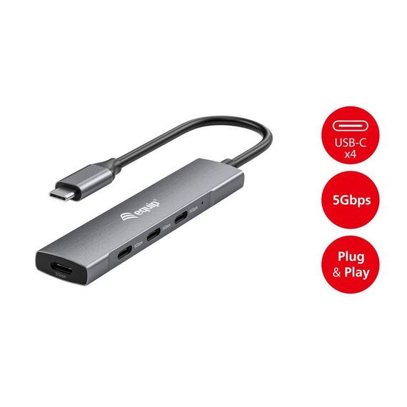 Equip USB-C 4-Port USB 3.2 Gen 1 Hub 128963