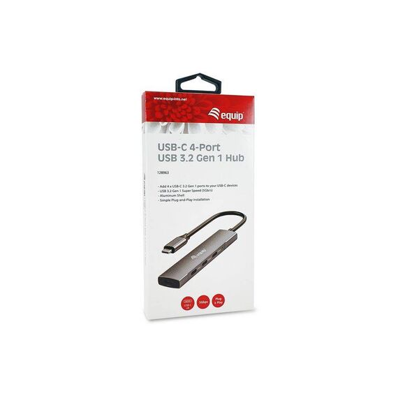 Equip USB-C 4-Port USB 3.2 Gen 1 Hub 128963