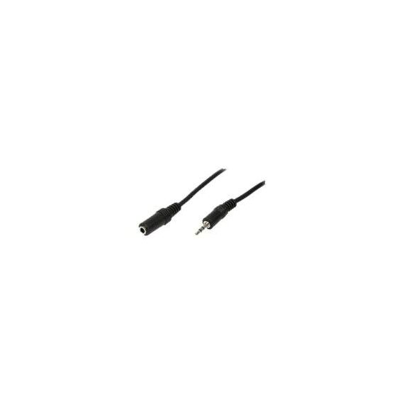 LogiLink Audio extension cable stereo mini jack female CA1056