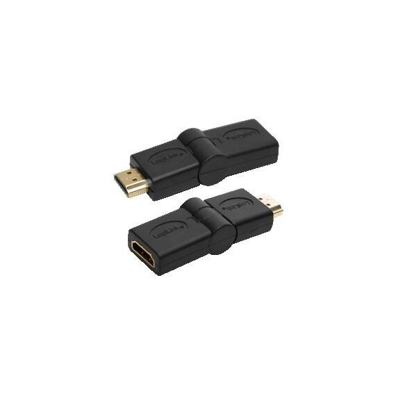 LogiLink HDMI adapter HDMI male to HDMI female black AH0011
