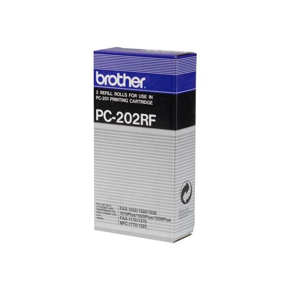 Brother 2pack black print cartridge refill for Brother PC202RF