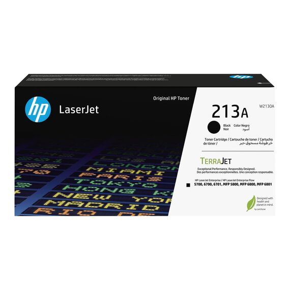 HP 213A Black original LaserJet toner cartridge W2130A