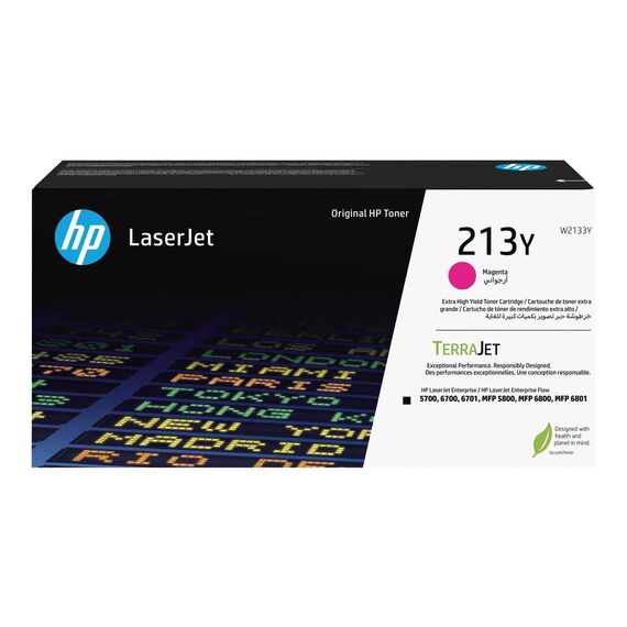 HP 213Y Extra High Yield magenta original LaserJet toner W2133Y