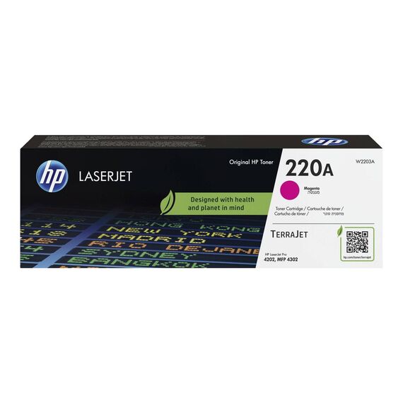 HP 220A Magenta original LaserJet toner cartridge W2203A