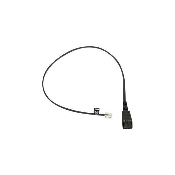 Jabra Headset cable RJ10 male to Quick Disconnect 88000025
