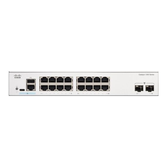 Cisco Catalyst 1300 GE 2x1G SFP Switch C130016T2G
