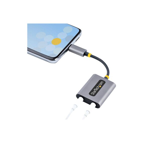 StarTech USBC Headphone Splitter USBCAUDIOSPLITTER