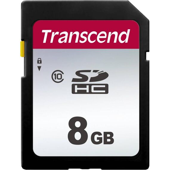 Transcend 300S Flash memory card 8 GB Class 10 TS8GSDC300S
