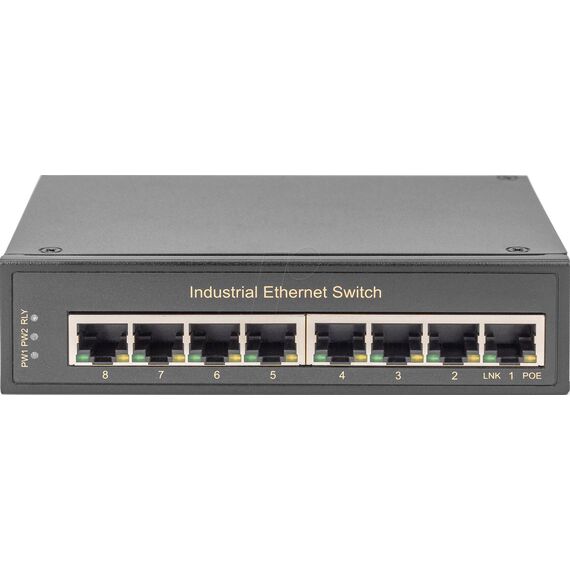 DIGITUS DN651108 Switch industrial, gigabit DN651108