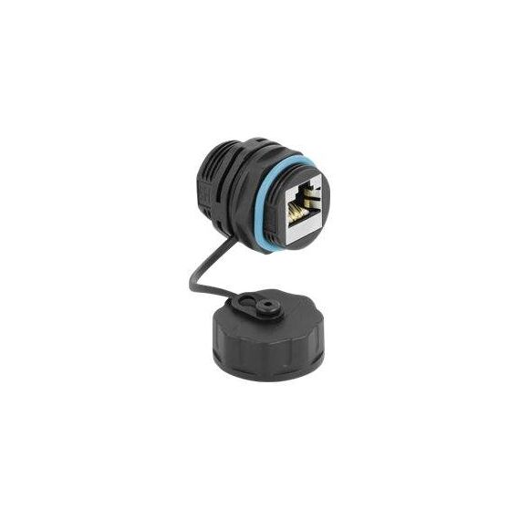 DeLOCK Network coupler RJ45 (F) sealed to RJ45 (F) 86695