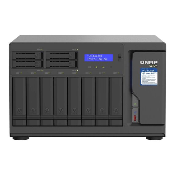 QNAP TVSh1288X NAS server 12 bays SATA TVSH1288XW125016G