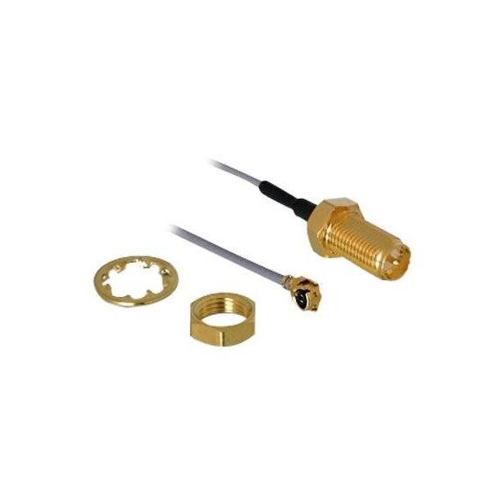 DeLOCK Antenna cable RPSMA (M) to IPEX (M) 20 cm 88340