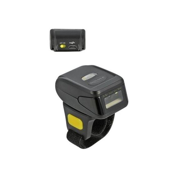 DeLOCK Barcode scanner portable 100 scan sec decoded USB, 90508