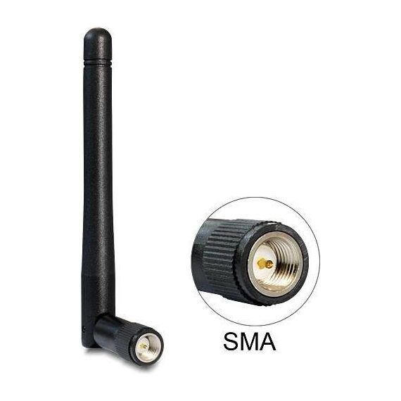 DeLOCK WLAN Antenna WiFi 2 dBi 89437