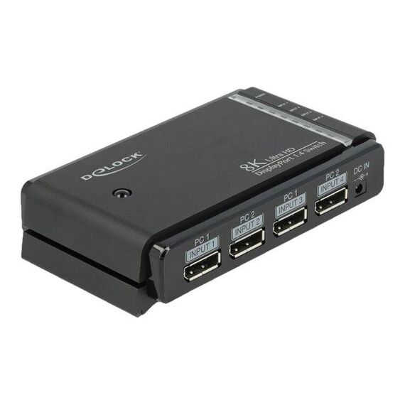 DeLock DisplayPort 1.4 Switch 2 x 2 DisplayPort in to 1 x 87750