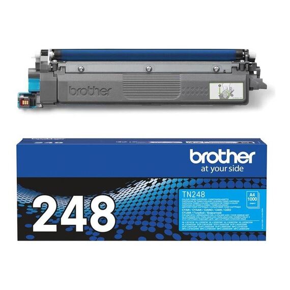 Brother TN248C Cyan original box toner cartridge TN248C