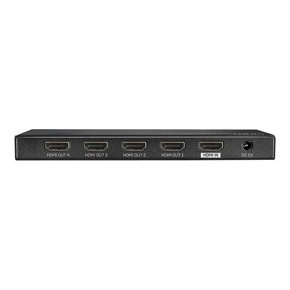 Lindy 4 Port HDMI 2.0 18G Splitter Videoaudio splitter 38236