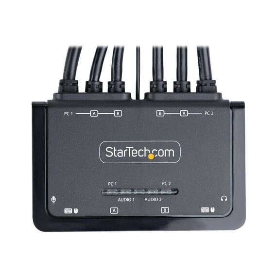 StarTech.com 2Port KVM switch C2DH46UA2CBLKVM