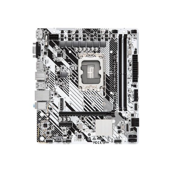 ASRock H610MHDVM.2+ D5 Motherboard 90MXBM50A0UAYZ