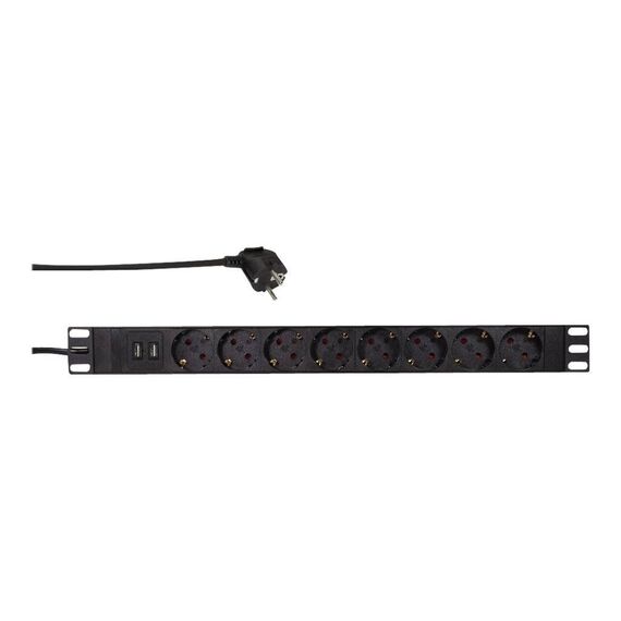 LogiLink Power distribution unit (rackmountable) PDU8C02