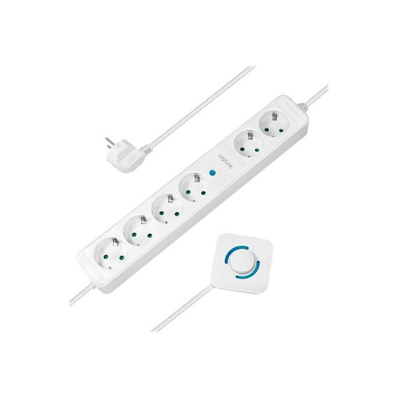 LogiLink Power strip AC 230 V 3500 Watt output LPS271