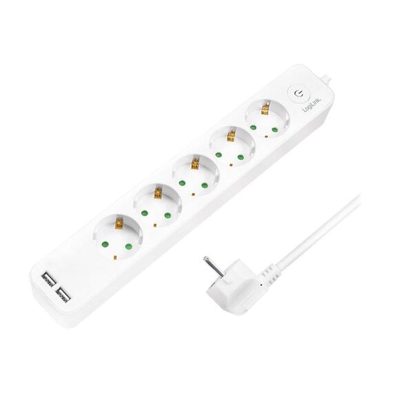 LogiLink Power strip AC 250 V 3680 Watt LPS249U