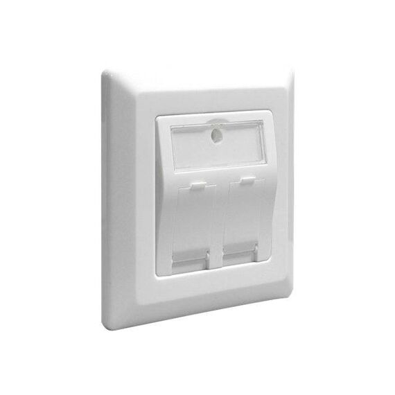 DeLOCK Keystone Wall Outlet Surface mount outlet 86202
