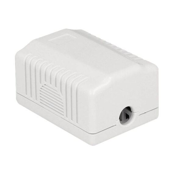 DeLOCK Outlet surface mountable, wall mountable RJ45 86196