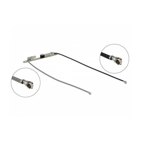 DeLOCK WLAN Twin Antenna Antenna 12551
