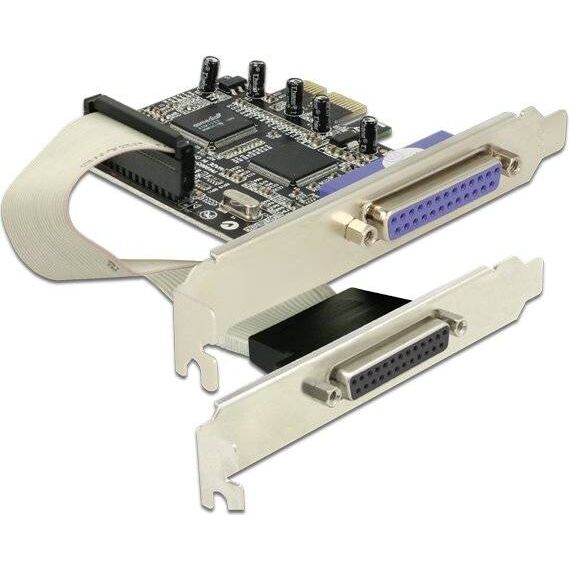 DeLock PCI Express Card 2 x Parallel Parallel adapter 89125