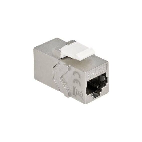 Delock Modular insert (coupling) RJ45 white 86996