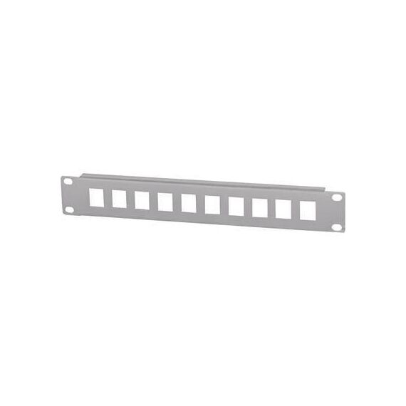 Intellinet Patch Panel, Blank, 10, 1U, 10Port, Grey 714969