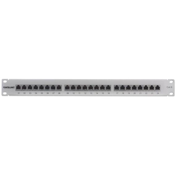 Intellinet Patch Panel, Cat6, FTP, 24Port, 1U 720014