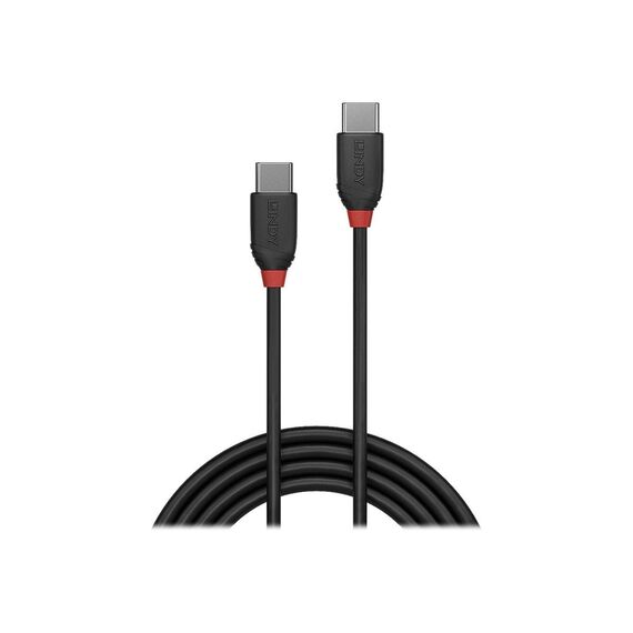 Lindy Black Line USB cable USBC (M) to USBC (M) USB 3.1 36907