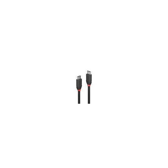 Lindy Black Line USB cable USBC (M) to USBC (M) USB 3.1 36907