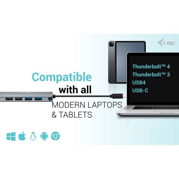 iTec Nano Dock Docking station for tablet, C31NANOHDM2DOCPD