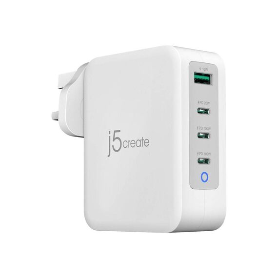 j5create JUP43130 Power adapter 130 Watt 5 A PD JUP43130FFN