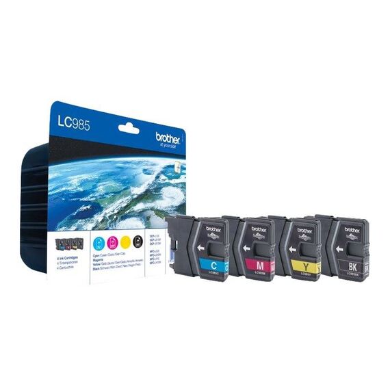 Brother LC985VALBP 4pack black, yellow, cyan, LC985VALBP