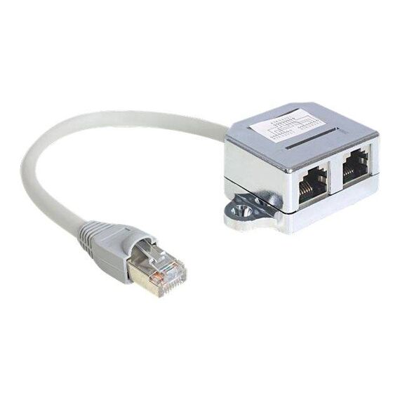 DeLOCK RJ45 Port Doubler Ethernet 100BaseTX splitter 65441
