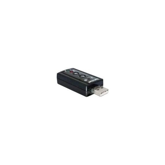 DeLOCK Sound card 24bit 96 kHz 7.1 USB 2.0 63926