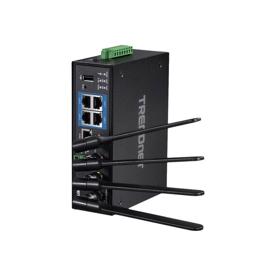 TRENDnet TIW100 Wireless router 4port switch GigE TIW100