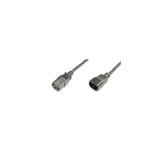 ASSMANN Power extension cable IEC 60320 C14 to IEC 60320 C13