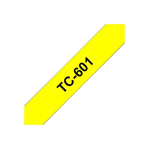 Brother Black, yellow Roll (1.2 cm x 8 m) 1 cassette(s) TC601