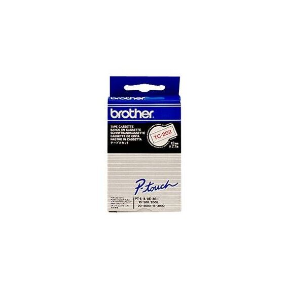 Brother White, red Roll (1.2cm x 7.7m) 1 pcs. printer TC202