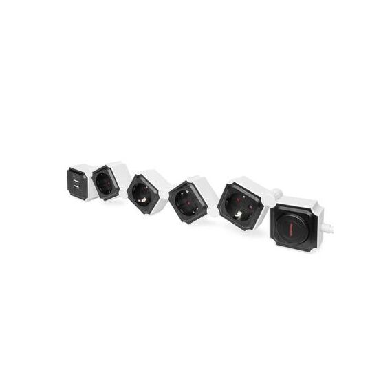 DIGITUS DA70620 Power strip AC 250 V 3680 Watt input: DA70620