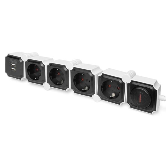 DIGITUS DA70620 Power strip AC 250 V 3680 Watt input: DA70620