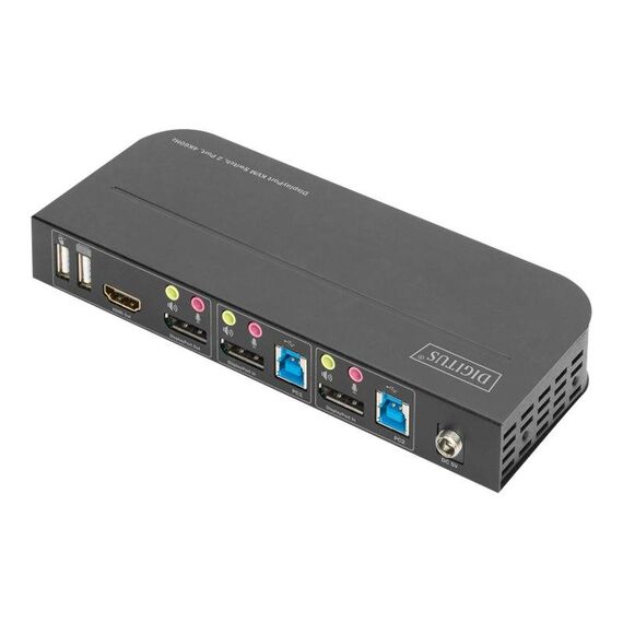 DIGITUS DS12850 KVM audio USB switch 2 x KVM audio DS12850